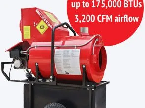 indirect fired heaters 200D