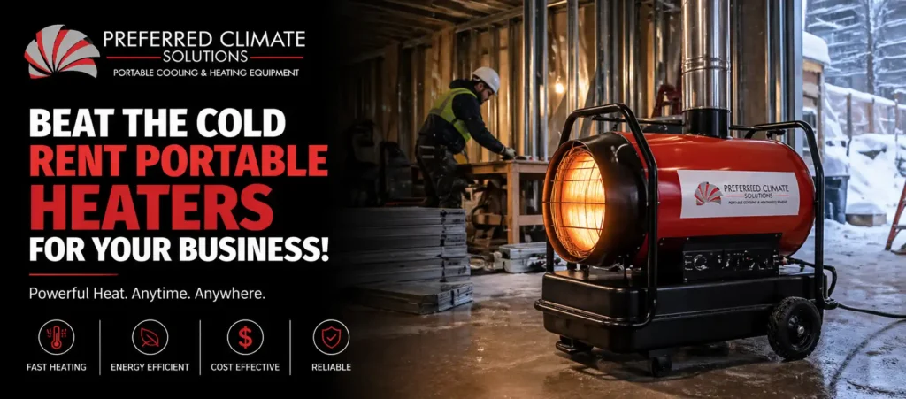 Rent Portable Heaters for Business