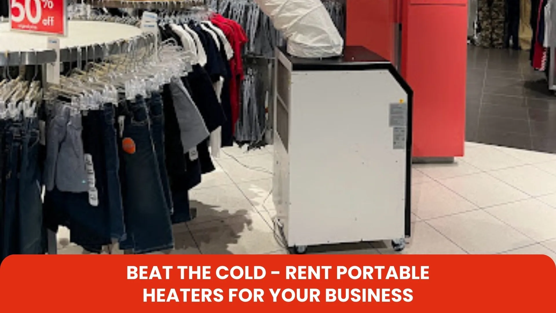 beat the cold rent portable heaters for your business