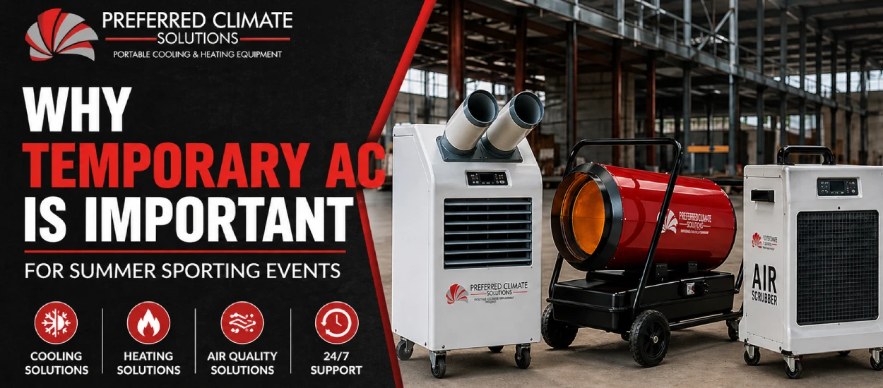 Why Temporary AC is Important for Summer Sporting Events